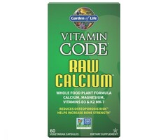 Garden of Life Vitamin Code Raw Calcium 60 VegCaps