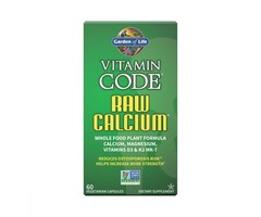 Garden of Life Vitamin Code Raw Calcium 60 VegCaps