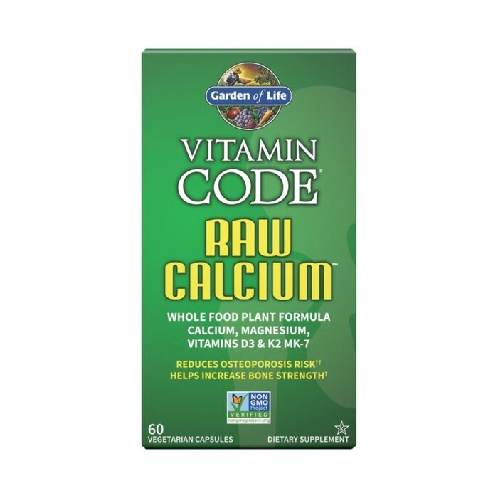 Garden of Life Vitamin Code Raw Calcium 60 VegCaps