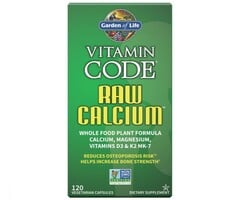 Garden of Life Vitamin Code Raw Calcium 120 VegCaps