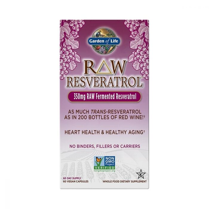 Garden of Life Raw Resveratrol 60Veg Caps
