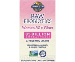 Garden of Life Raw Probiotics Women 50 & Wiser 90 VegCaps