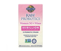 Garden of Life Raw Probiotics Women 50 & Wiser 90 VegCaps