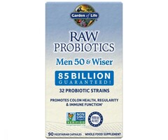 Garden of Life Raw Probiotics Men 50 & Wiser 90VegCaps