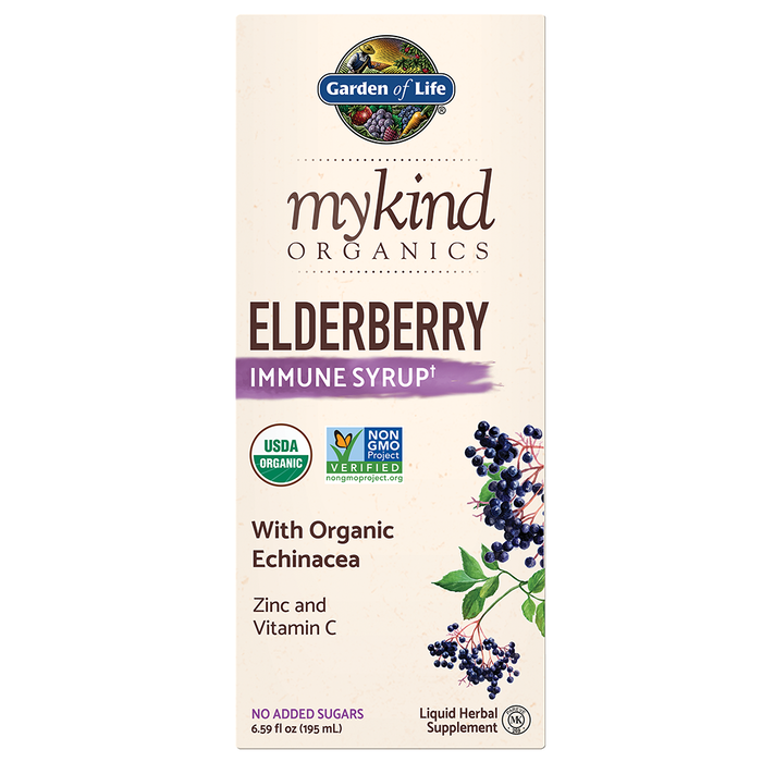 Garden of Life mykind Elderberry Syrup 6.59fl oz