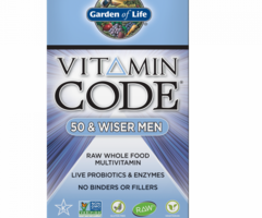 Garden of Life Vitamin Code 50 & Wiser Men 240VegCaps