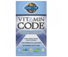 Garden of Life Vitamin Code 50 & Wiser Men 240VegCaps