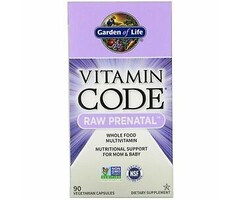 Garden of Life Vitamin Code Prenatal 90VegCaps