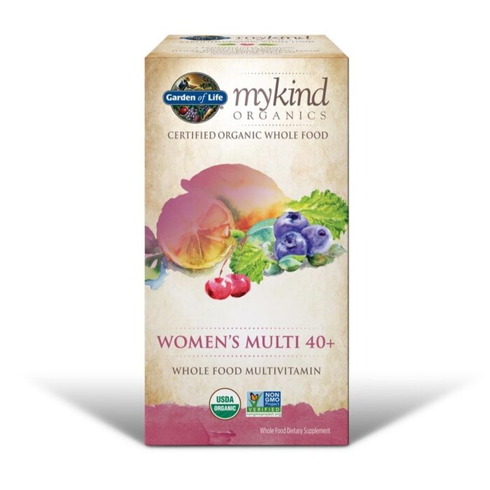 Garden of Life Mykind Women's Multi 40+ 120 Tablets