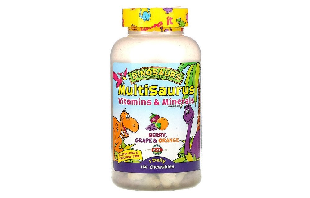 MultiSaurus Vitamins & Minerals 180 Chewables