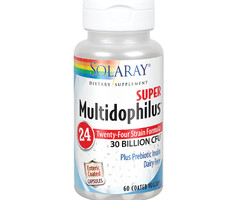 Solaray Super Multidophilus Twenty-Four Strain Formula 60 Coated VegCaps
