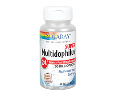 Solaray Super Multidophilus Twenty-Four Strain Formula 60 Coated VegCaps