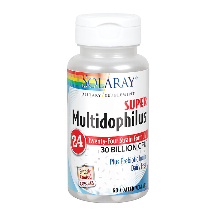 Solaray Super Multidophilus Twenty-Four Strain Formula 60 Coated VegCaps