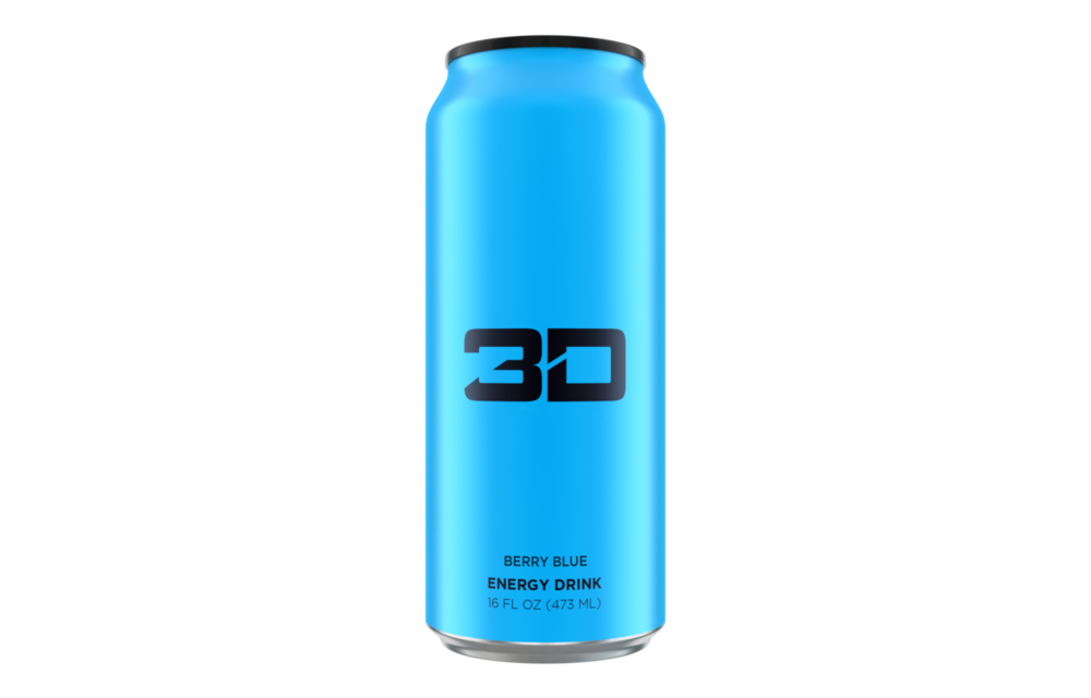 3D - Berry Blue