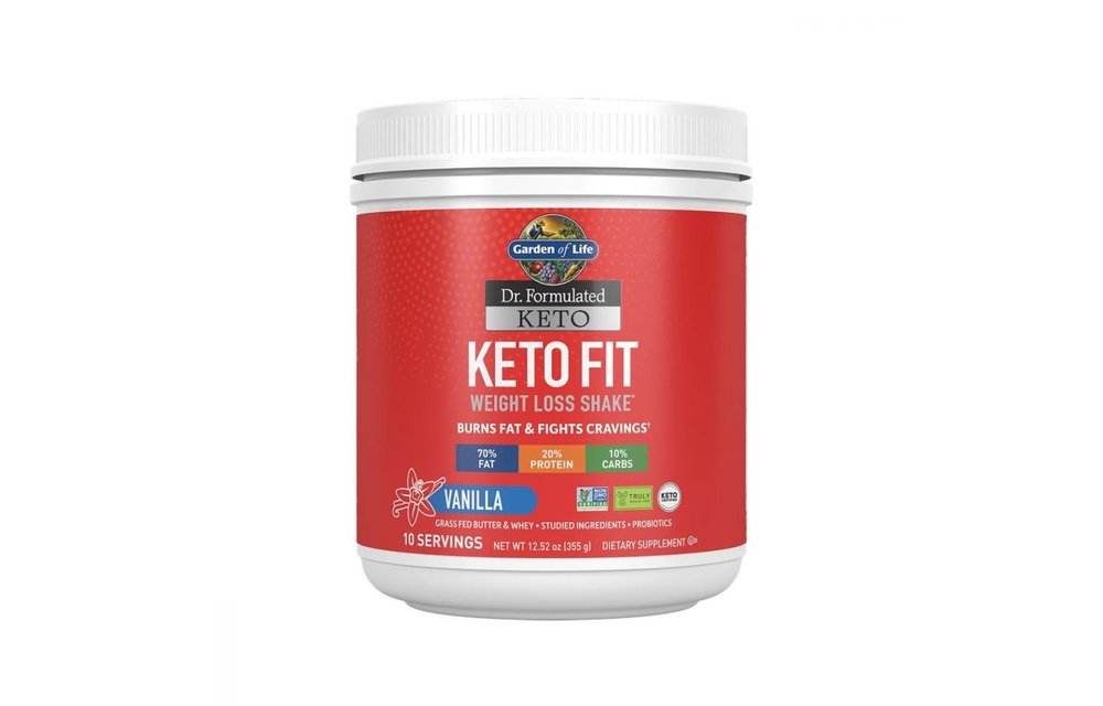 Dr. Formulated - Keto Fit - Vanilla 10 Servings
