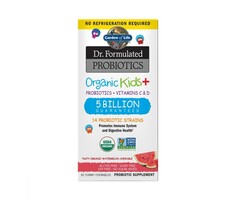 Garden of Life Dr. Formulated Organic Kids+ Shelf Stable Probiotic - Watermelon 30 chewables