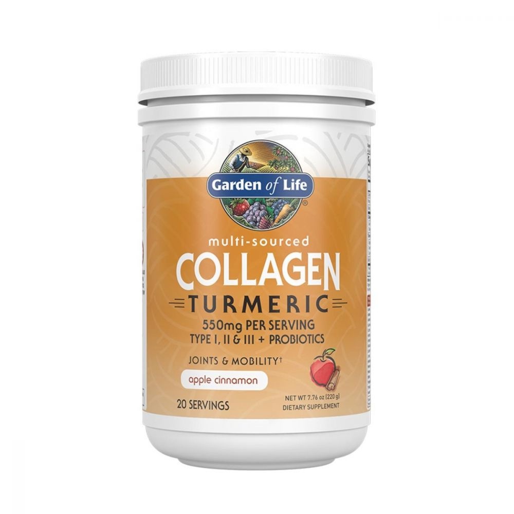 Garden of Life Collagen Turmeric - Apple Cinnamon 550mg 30 Servings