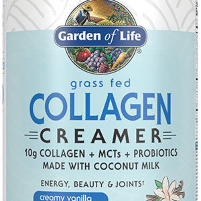 Garden of Life Grass Fed Collagen Creamer - Creamy Vanilla 330g