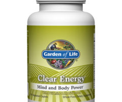 Garden of Life Clear Energy Mind and Body Power 60 Caplets
