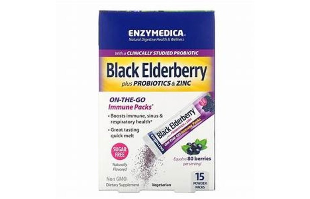 Black Elderberry plus Probiotics & Zinc