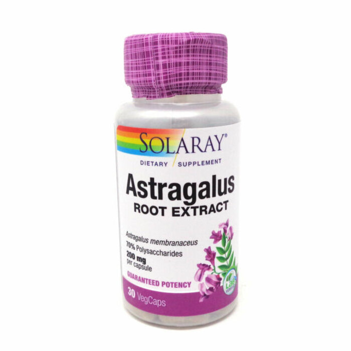 Solaray Astragalus 200mg 30VegCaps