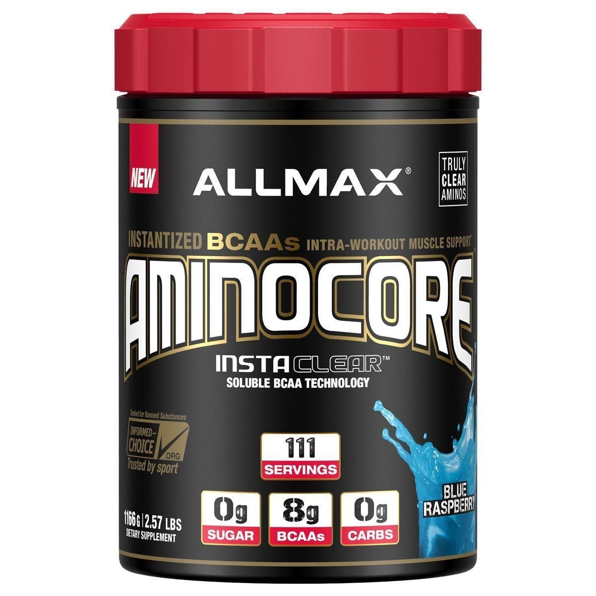 Allmax AminoCore - Blue Raspberry 111Servings