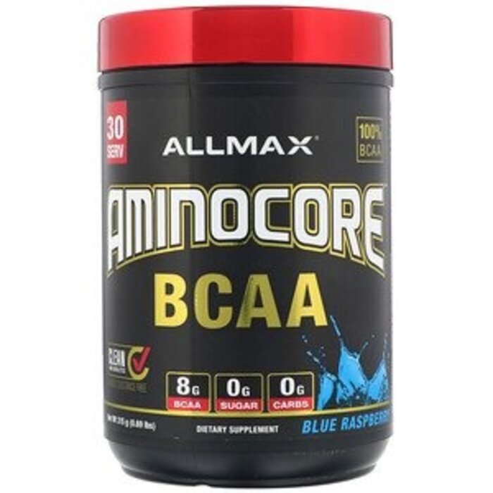 Allmax Aminocore BCAA - Blue Raspberry - 30serv