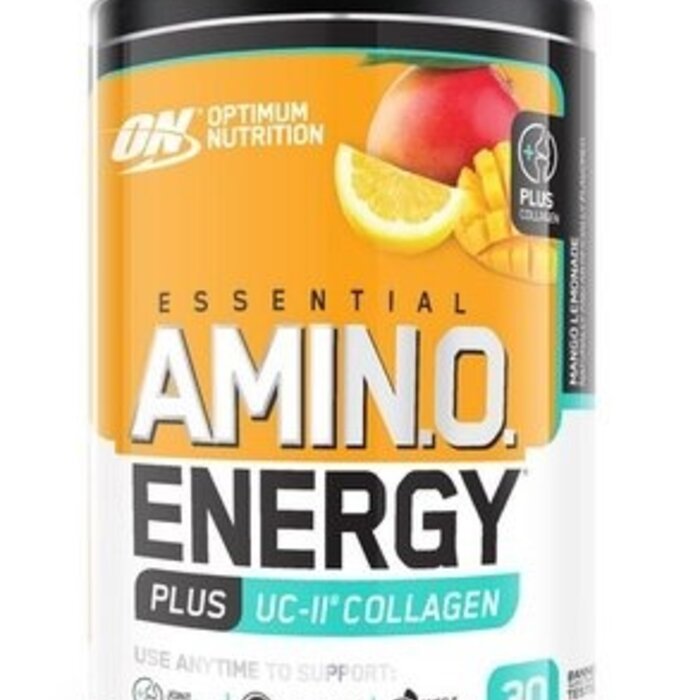Optimum Nutrition Amino Energy plus UC-II Collagen Mango Lemonade