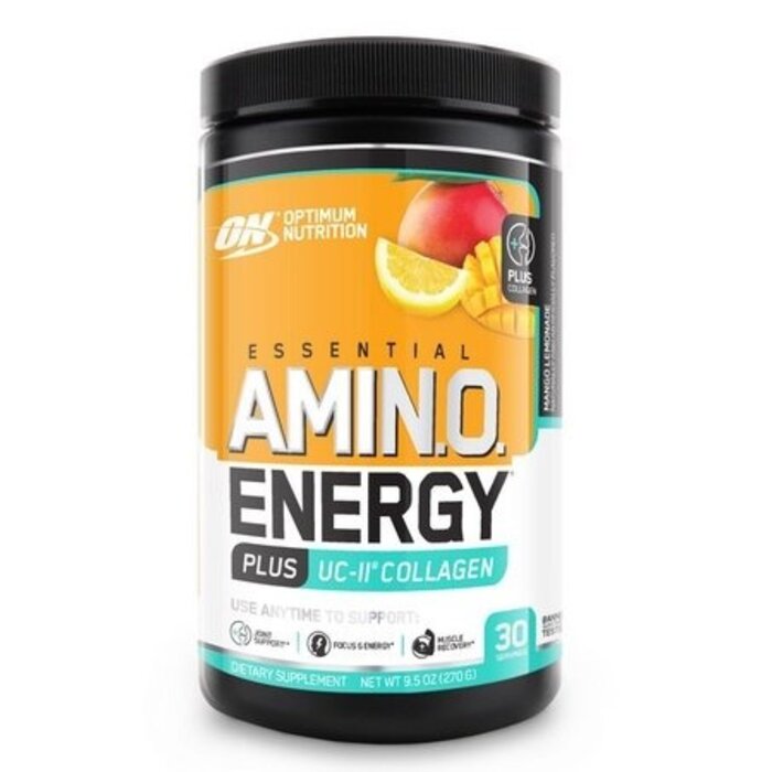 Optimum Nutrition Amino Energy plus UC-II Collagen Mango Lemonade