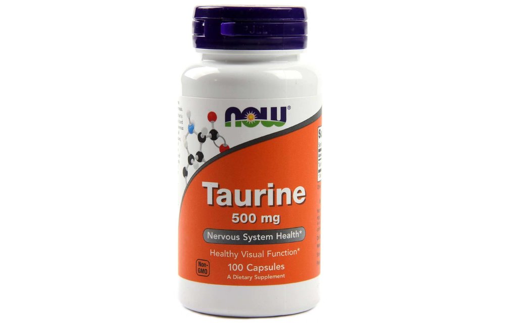 Taurine 500 mg 100 Capsules