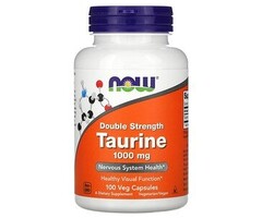 NOW FOODS Taurine 1000 mg - 100 Capsules