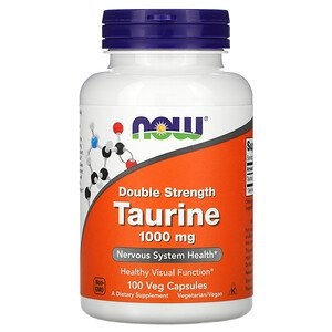 NOW FOODS NOW Foods Taurine 1,000 mg - 100 Capsules