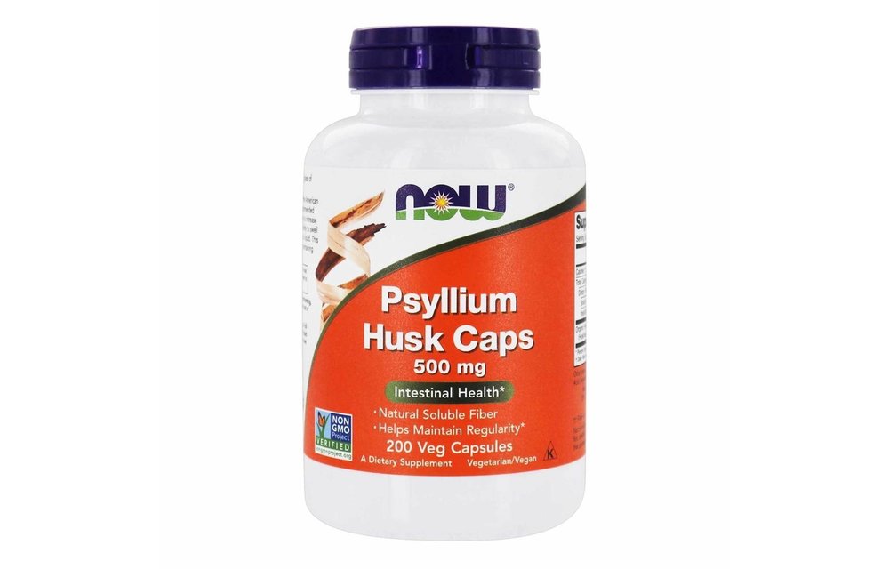 Psyllium Husk Caps - 200 VegCapsules