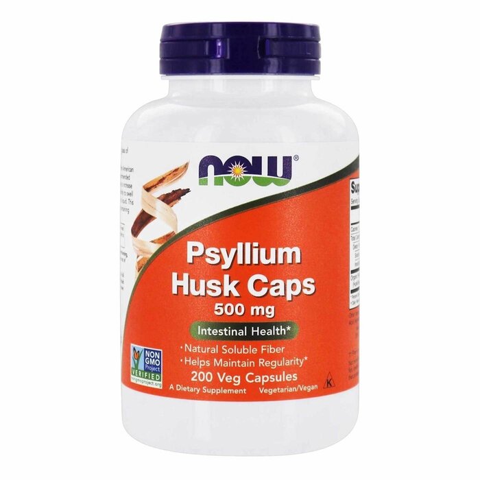 NOW FOODS Psyllium Husk Caps - 200 VegCapsules