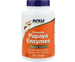 NOW FOODS Papaya Enzymes - 360 Lozenges