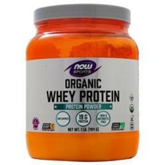 NOW FOODS Organic Whey Protein - 1lb
