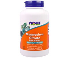 NOW FOODS Magnesium Citrate Powder 8oz