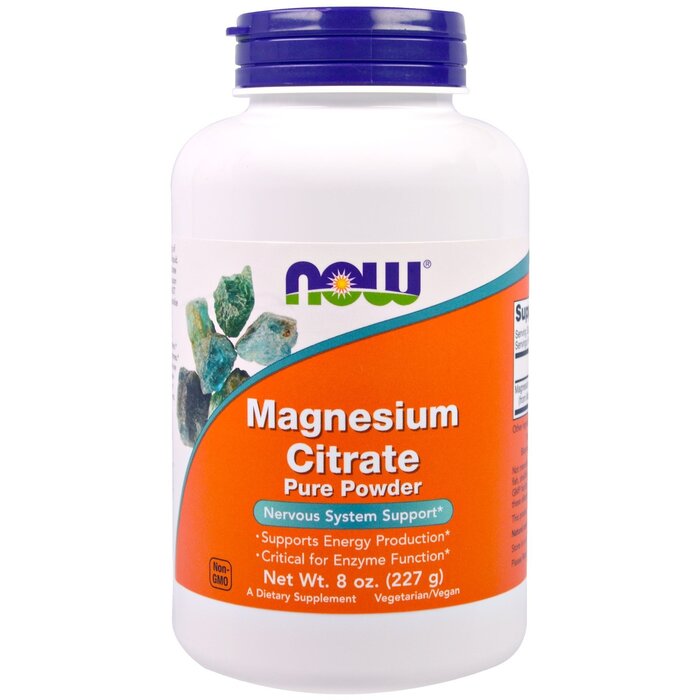 NOW FOODS Magnesium Citrate Powder 8oz
