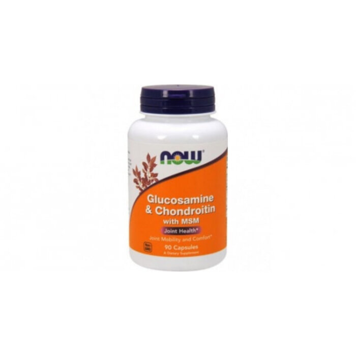 NOW FOODS Glucosamine Chondroitin with MSM 90 Capsules