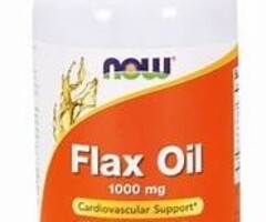 NOW FOODS Flax Oil 1000mg 250Softgels