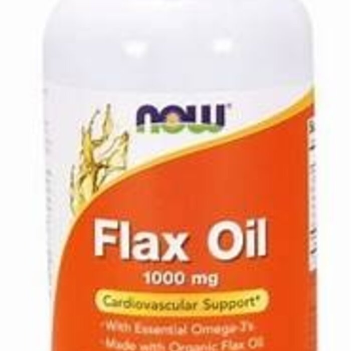 NOW FOODS NOW Foods Flax Oil 1000mg 250Softgels