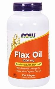 NOW FOODS NOW Foods Flax Oil 1000mg 250Softgels