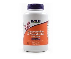 NOW FOODS Glucosamine & Chondroitin with MSM 180Caps