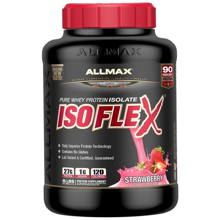 Allmax Isoflex 5lb - Strawberry