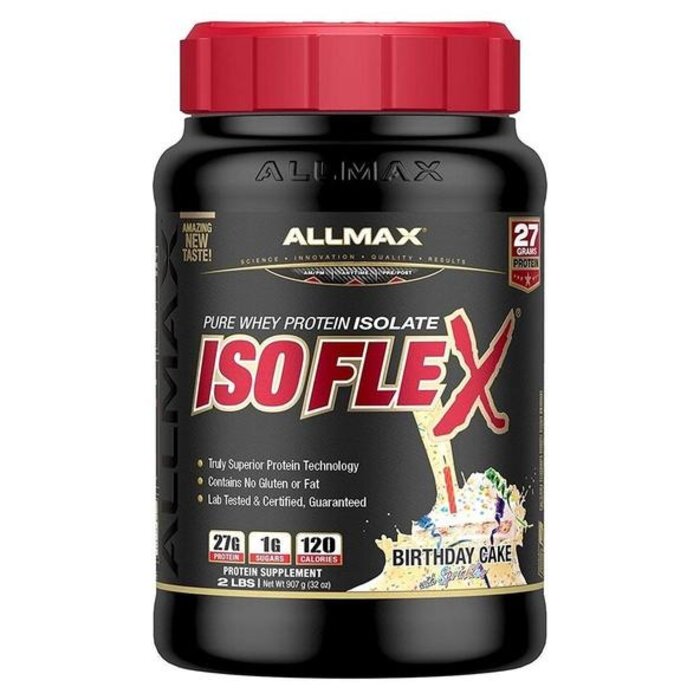 Allmax Isoflex 2lb - Birthday Cake