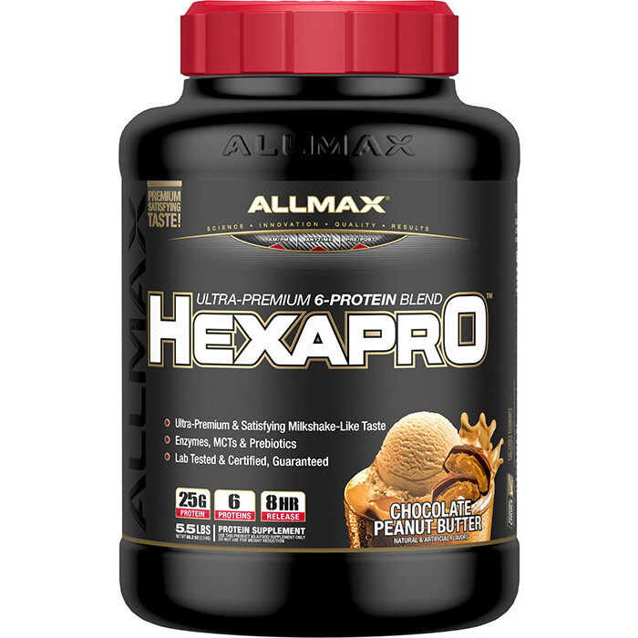 Allmax Hexapro 5lb Chocolate Peanut Butter