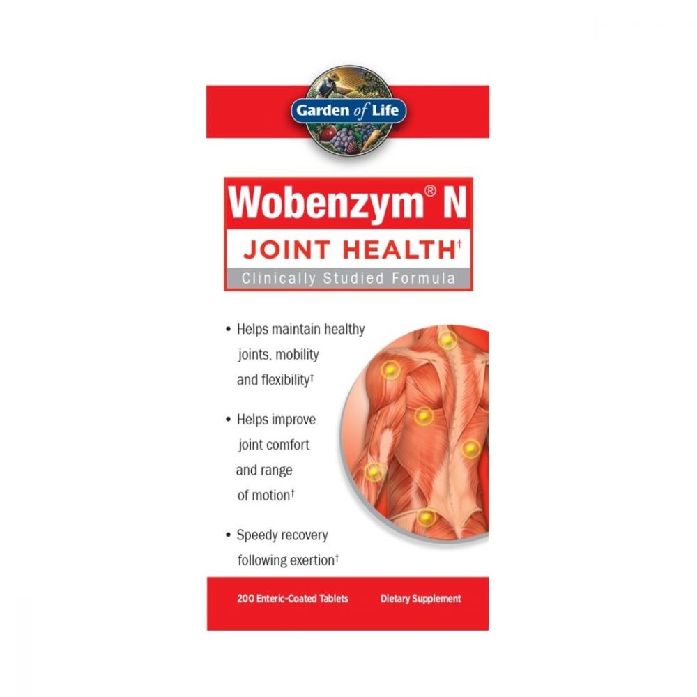 Garden of Life Wobenzym N 200 tabs