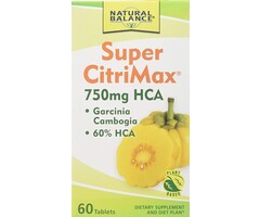 Natural Balance Super Citrimax 750mg 60 Tablets