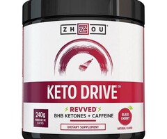 Zhou Nutrition Keto Drive - Revved Black