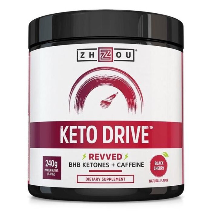 Zhou Nutrition Zhou Nutrition Keto Drive Revved - Black Cherry